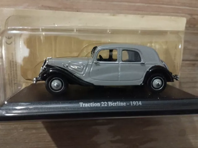 Neuf 1/43 Citroën saga des traction 22 berline 1934 atlas