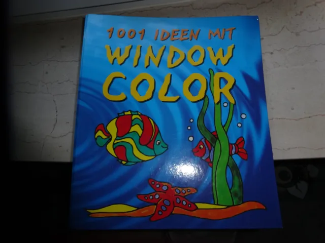 2  Ordner 1001 Ideen mit Window Color Sammler Edition Malvorlagen + Folie