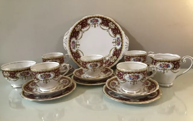 Queen Anne Regency Bone China Tea Set