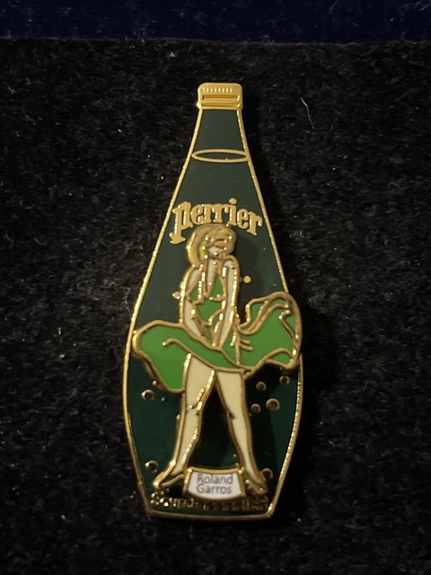 Pin's Collector Roland Garros Perrier - Vintage Tennis