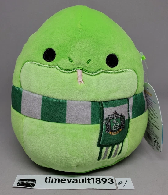 SQUISHMALLOWS HARRY POTTER House Slytherin Mascot Snake 6.5" Plush NEW