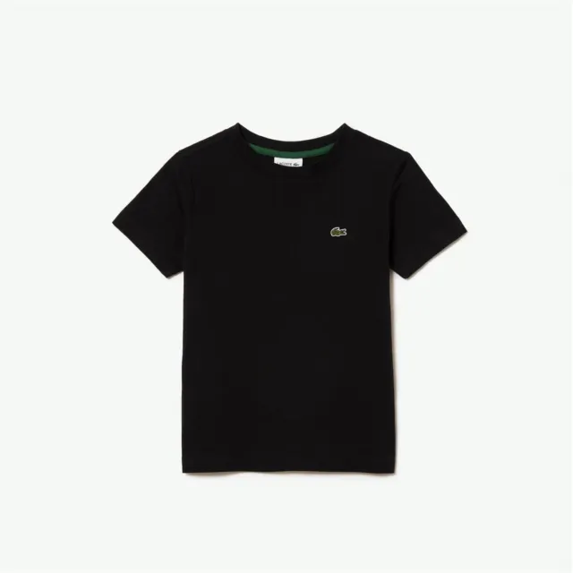 Lacoste Boys Logo Crew Neck T-Shirt Regular Fit Lightweight