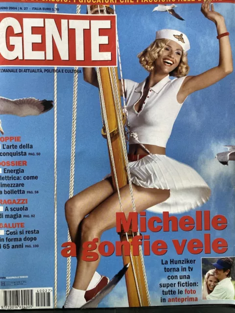 Gente 29 Junio 2004 Michelle Hunziker F326