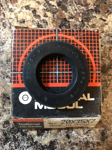 NEW National Federal Mogul Wheel Seal 20X35X7 In The Box ! F+S