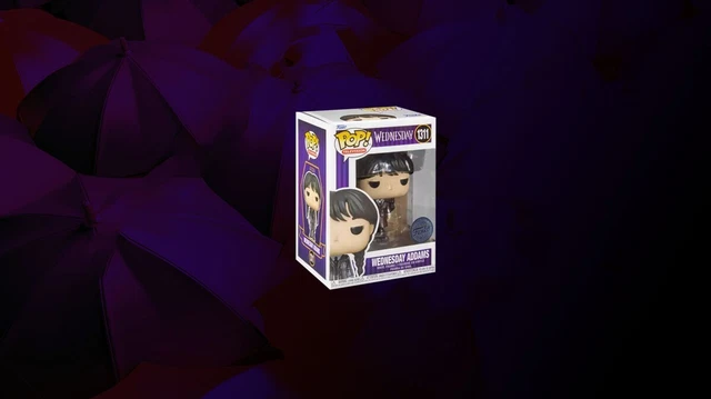 Funko Pop! Wednesday Addams Metallic 1311 Special Edition In Stock
