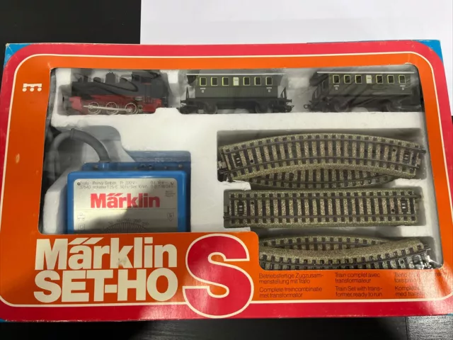 Märklin h0 StarterSet S mit Trafo