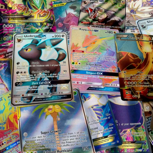 Pokemon TCG Assorted Cards - Tag Team GX / Holo / EX / Rainbow Rare | Mint Card
