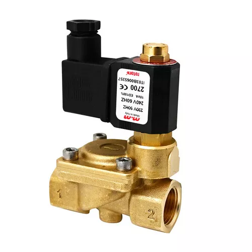 Elettrovalvola Per Acqua Normalmente Chiusa C/Bobina E Connettore Mem 1/2 Rotor