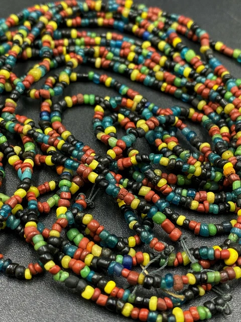 Old Ancient Antique Glass Beads From Ancient Pyu culture period  from Burma 6