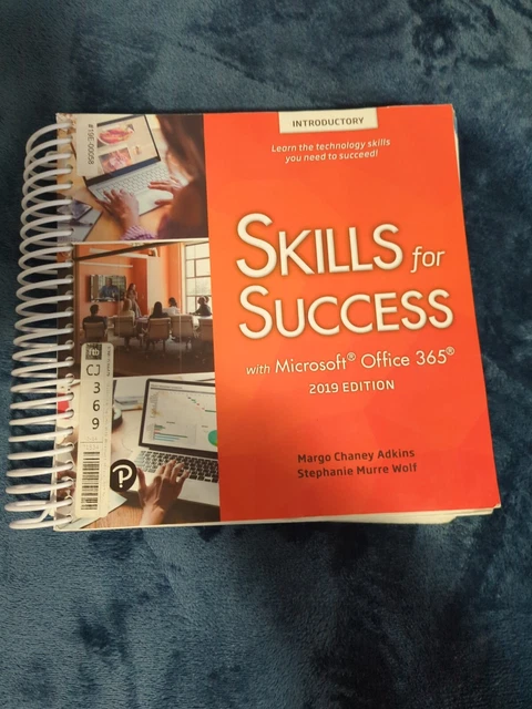 SKILLS FOR SUCCESS With Microsoft Excel 2016 Comprehensive Skills For 