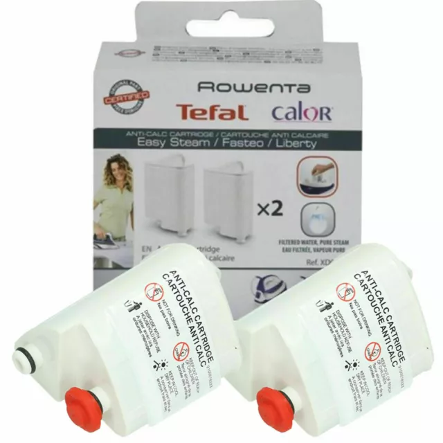 Véritable Tefal Fasteo Liberté Facile Vapeur Anti-calcaire Cartouche à Filtre