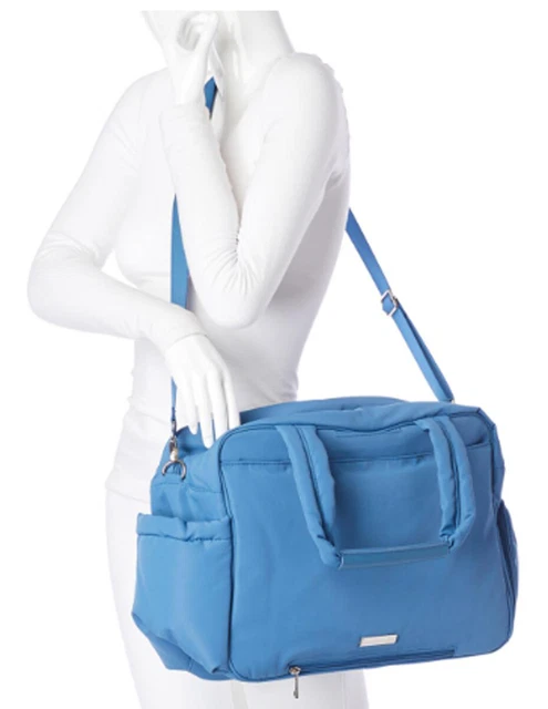 Samantha Brown To-Go Weekender Tote with Shoe Compartment ~ Burgundy 2