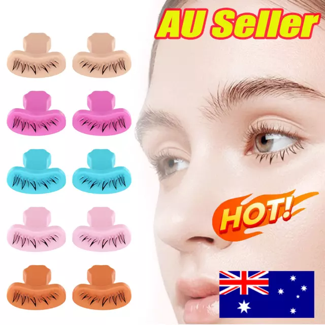 Eyelash Stamps Tool Eye Makeup Tool Diy Lower Lashes Extensions Natural Look M1