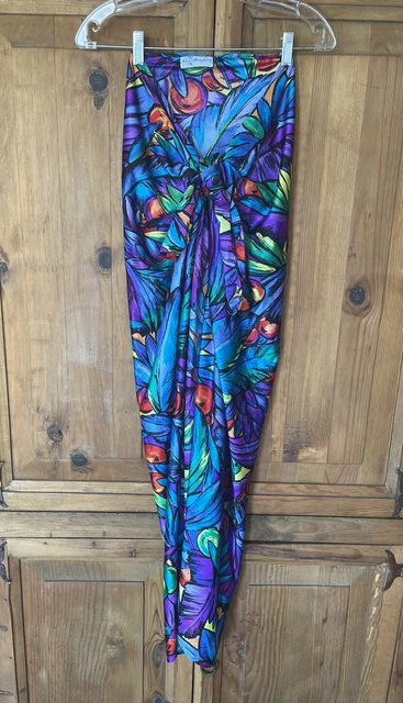 Vtg 60s Rose Marie Reid Swim Retro Cover Up Lounge Beach