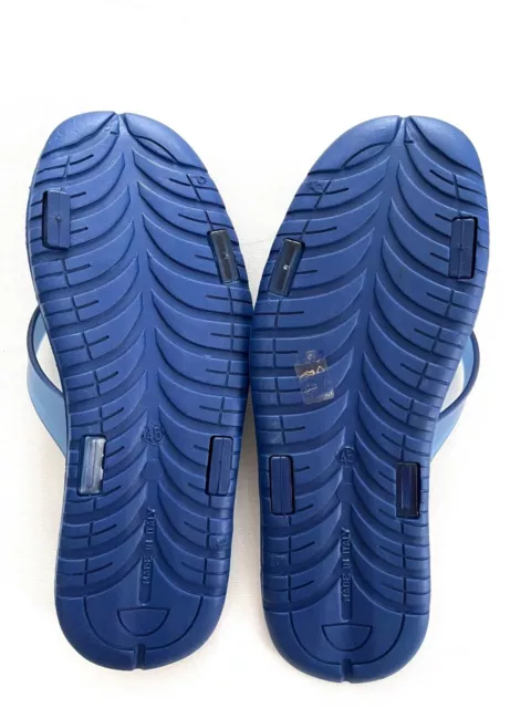 BIKKEMBERGS Rubber Sandals Slides Blue ( 45 ) 2