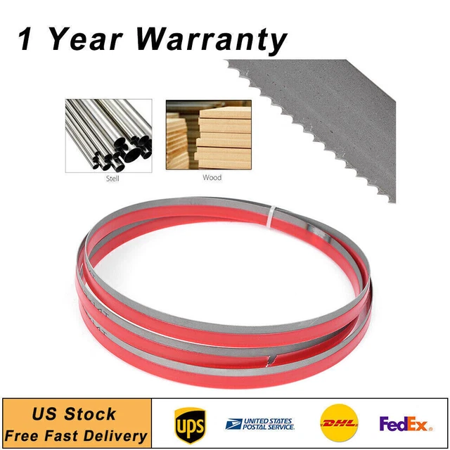 High Quality 93-1/2" x 1/2" x 14tpi Portable Band Saw Blade M42 Bi-metal Cutting