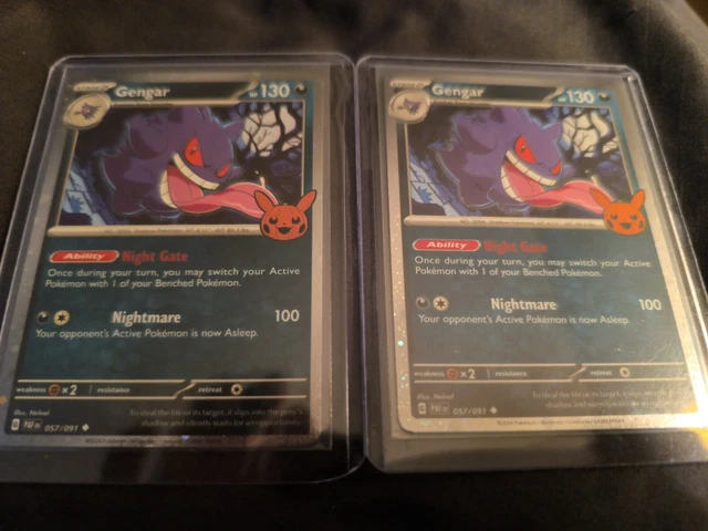 Gengar Card CGC 10 GEM MINT Gengar Trick Or Trade Pokemon Card - 2024 Cosmos Holo Promo Cosmos Holo Gengar 057/091 Gengar Card CGC 10 GEM MINT Gengar Trick Or Trade Pokemon Card - 2024 Cosmos Holo Promo Cosmos Holo Gengar 057/091