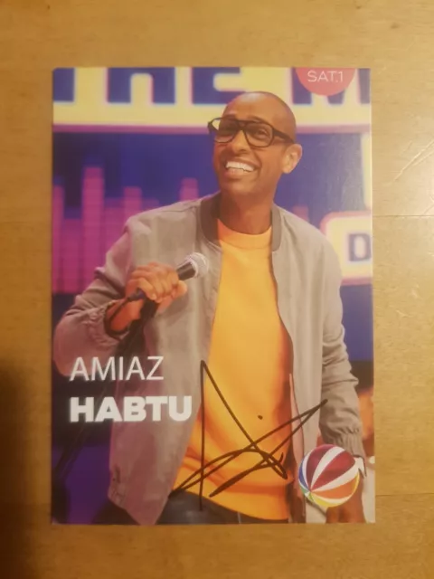 *Neu* Autogrammkarte von Amiaz Habtu