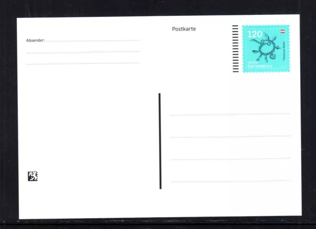 2022 10 01, Österreich, postfr, **), Postkarte,PK, Ganzsache, 14,7x10,5cm