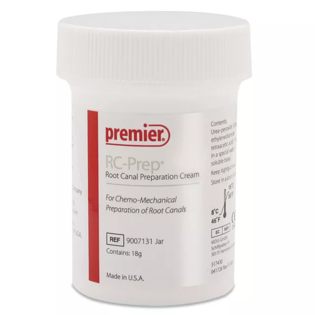 Premier Dental 9007131 RC Prep Root Canal Preparation Cream Jar 18 Gm