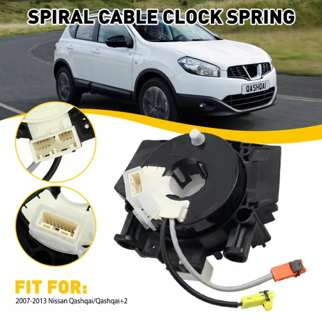 Squib Spiral Clock Spring Airbag Cable For Nissan Pathfinder Qashqai J10 Navara