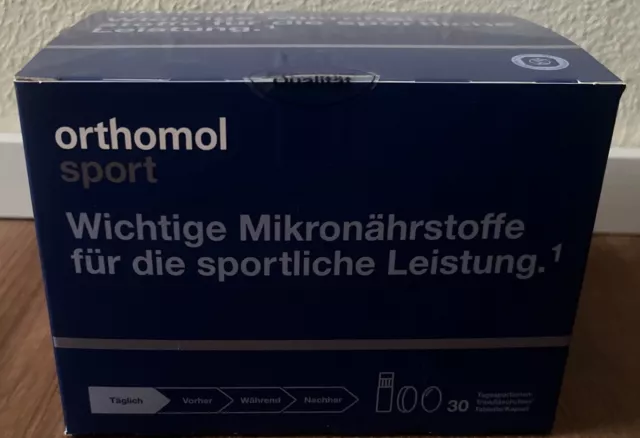 Vial/tableta/cápsula Orthomol Sport 30 ud. PZN:02943852
