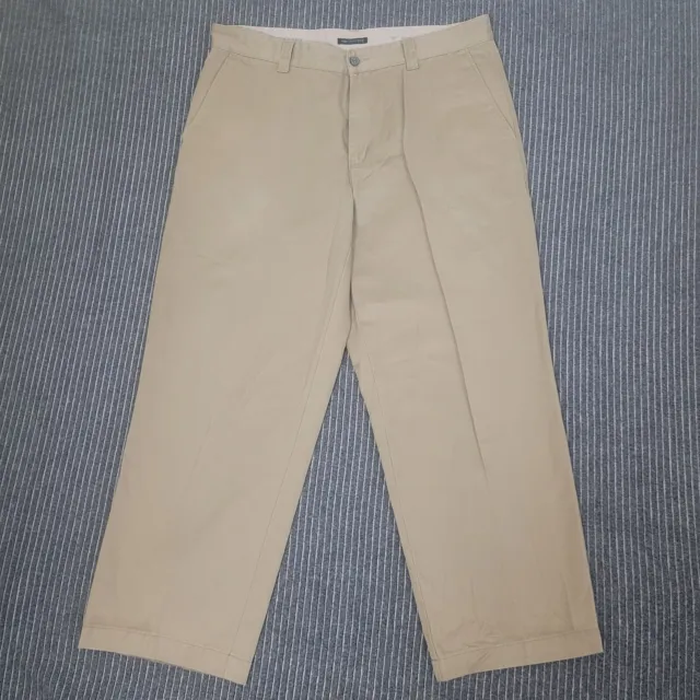Dockers Khakis Hose Trouser Pants Chinohose Gr W36 L32 Beige Baumwolle