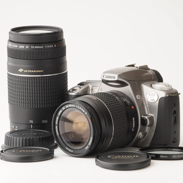 ★極上★CANON eos kiss Lite EF 28-80mm USM Near MINT] Canon EOS Kiss SLR Film Camera EF zoom 28-80mm