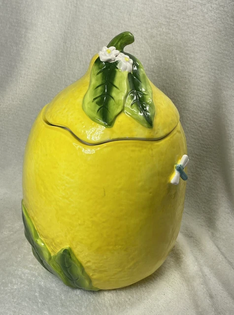 Vintage Martha Stewart Ceramic Lemon Cookie Jar