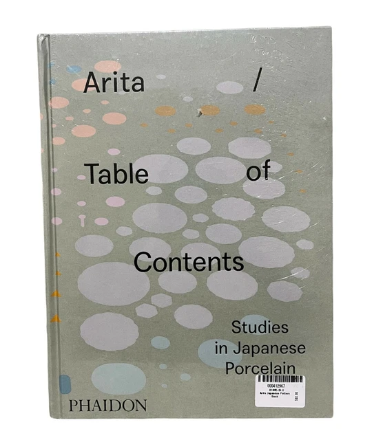 アート・デザイン・音楽 Arita Table of Contents Studies PHAIDON Arita / Table of Contents | Design | Store | Phaidon