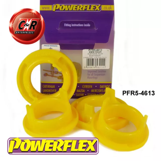 Powerflex Road Berceau Arrière Bush Embouts Pour BMW E83 X3 (03-10) PFR5-4613