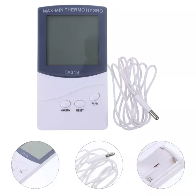 TA318 Digital LCD Thermometer Electronic Hygrometer Humidity Temperature Meter
