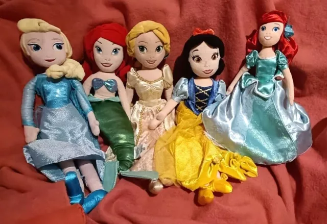 DISNEY Store Princesses 20 Inch Plush Doll Soft Toys Various Options