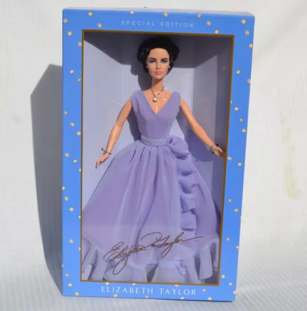Elizabeth Taylor Doll White Diamonds 2000 Special Edition New Mattel Barbie