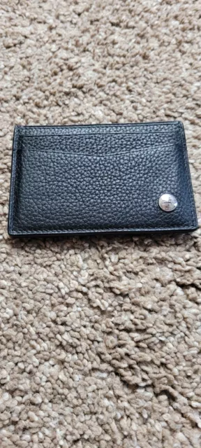 DUNHILL LONDON WALLET Leather Black Slim Card Holder $79.99 - PicClick