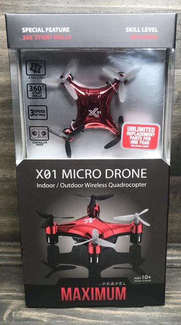PROPEL MAXIMUM X01 Micro Drone Wireless Quadrocopter Replacement