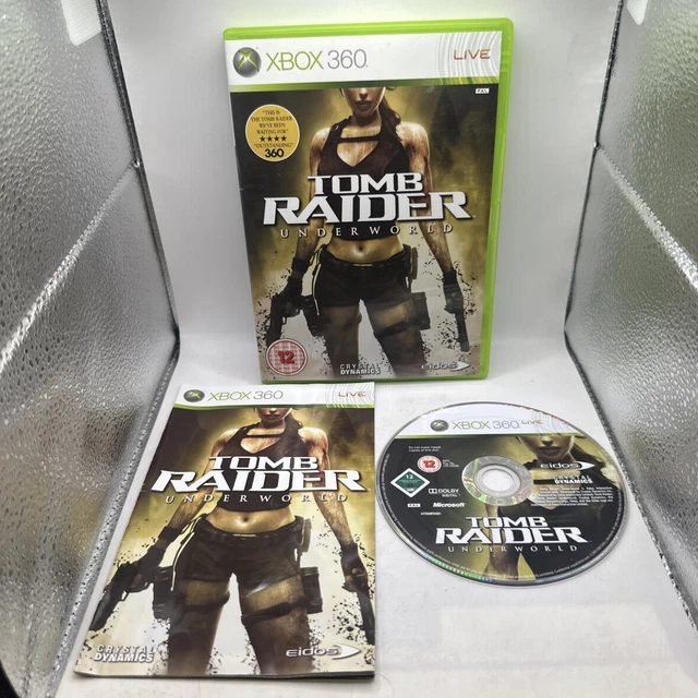 XBOX 360 ! Jeu TOMB RAIDER UNDERWORLD Promotional version PAL, en très