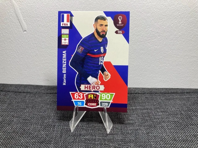 Carte Panini Foot 2009 - Lyon - Karim Benzema - Etat Correct