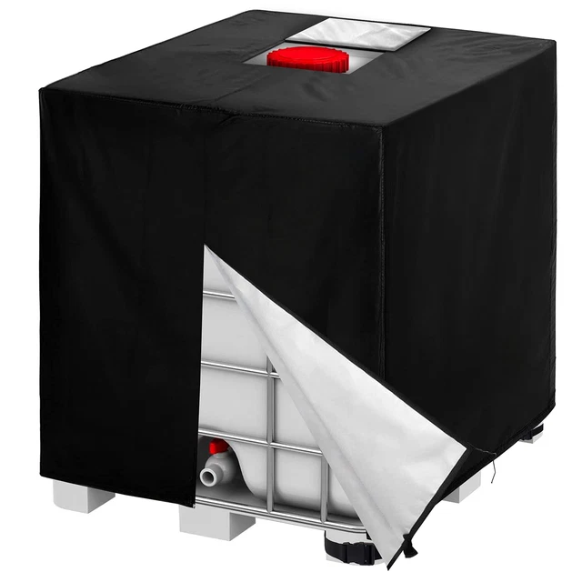 IBC TOTE COVER 275 Gallon Water Tank IBC Cover for 1000L 420D Water