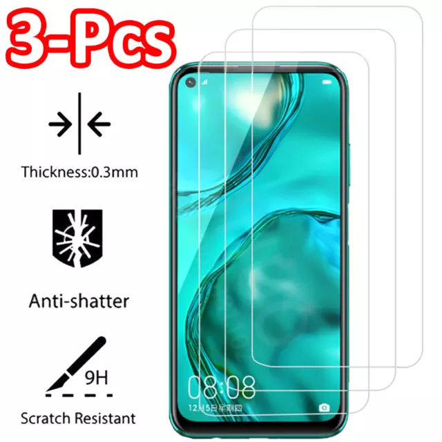 Protector de pantalla de vidrio templado inteligente 3 piezas para Huawei P40 P30 Lite P20 Pro P10 P