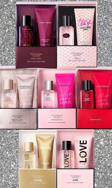 VICTORIAS SECRET 2 PIECE GIFT SET FRAGRANCE MIST AND VELVET BODY