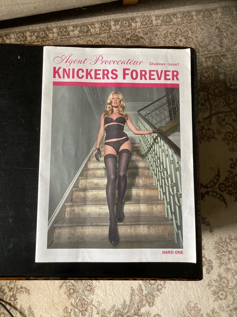 AGENT PROVOCATEUR BROCHURE ISSUE 1 KATE MOSS COVER Magazine agent-provocateur-brochure-issue-1-kate-moss-cover-magazine