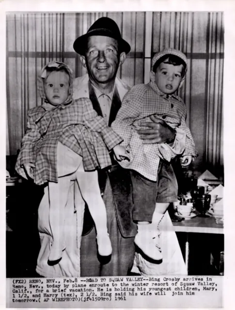Bing Crosby (1961) 🎬⭐ Original Vintage - Handsome Portrait Photo K 440
