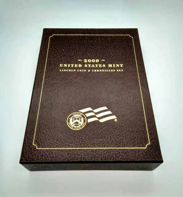 2009 Abraham Lincoln Commemorative Coin and Chronicles Set in OGP Box/COA (LN6)