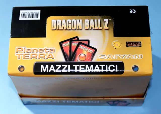 DRAGON BALL Z GCC 1 Box Espositore 8 Mazzi Tematici PIANETA TERRA vs. SAIYAN