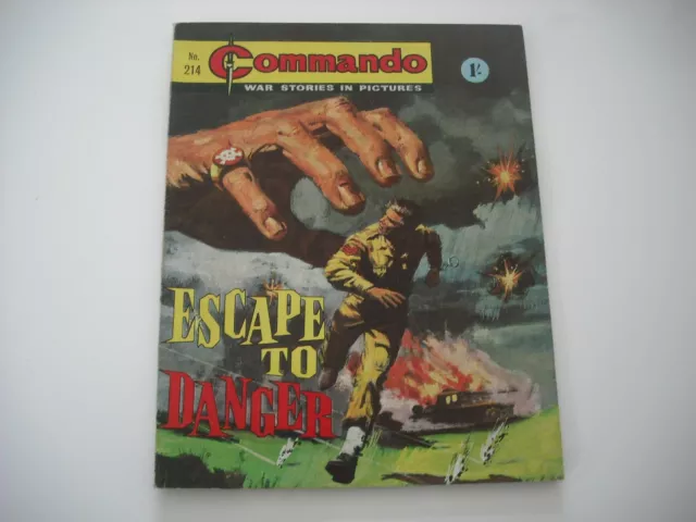 Commando war Comic   No 214 VG