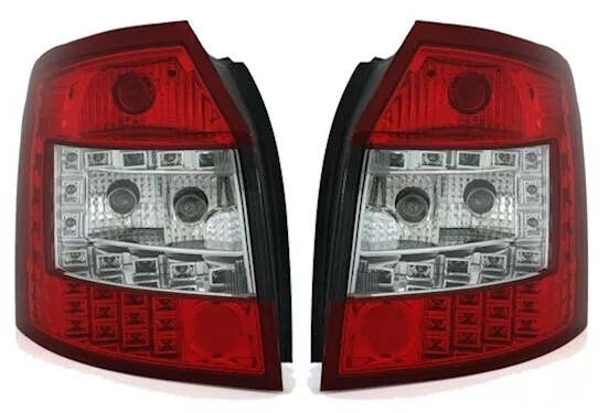 LED Rückleuchten Set in Rot Weiss für Audi A4 Avant 8E B6 Kombi Heckleuchten