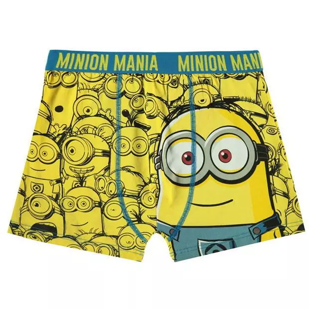 OFFICIAL DESPICABLE MINIONS Trunks Boxers Underwear Kids Cotton 9-11 yrs  R711 £4.49 - PicClick UK