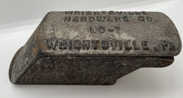 Antique Metal Ice Shave Shaver - Hand Tool  Wrightsville PA  No 7