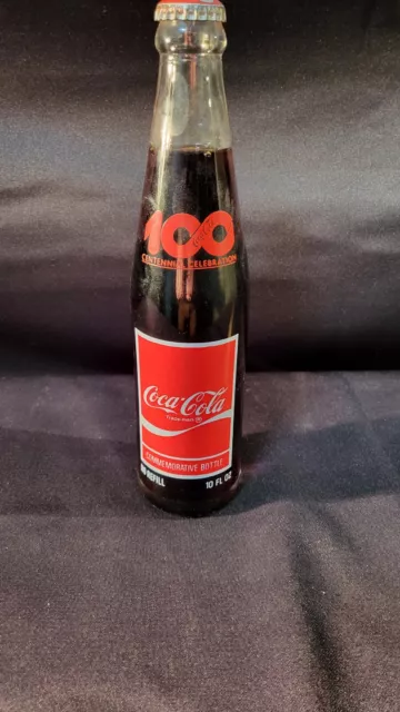 1986 Coca Cola Convention 100 Centennial Atlanta 10oz Bottle